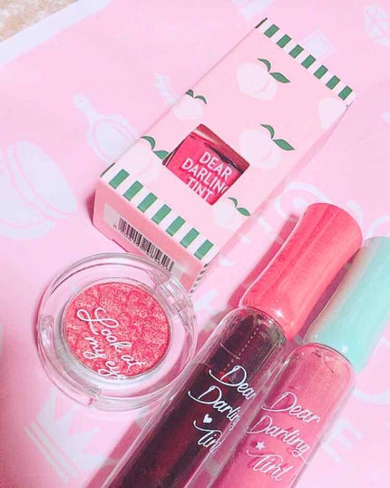 ディアダーリン ウォータージェルティント (アイスティント)/ETUDE/口紅を使ったクチコミ(1枚目)