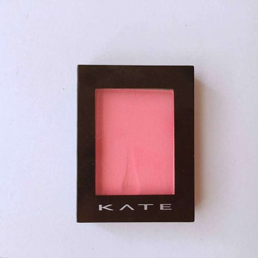 KATE プレストチークカラーのクチコミ「【KATE】【プレストチークカラー】(PK-1)

◎ナチュラルな色付き
◎コンパクトサイズで.....」（1枚目）