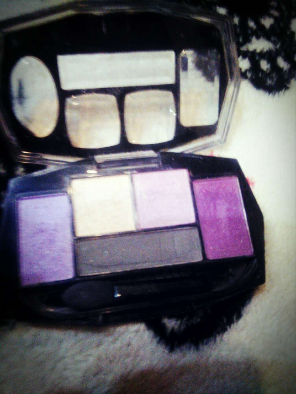 ダイヤモンドアイシャドー&アイブロー/DAISO/アイシャドウパレットを使ったクチコミ（2枚目）