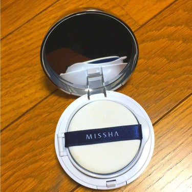 M クッションファンデーション(マット)/MISSHA/クッションファンデーションを使ったクチコミ（2枚目）