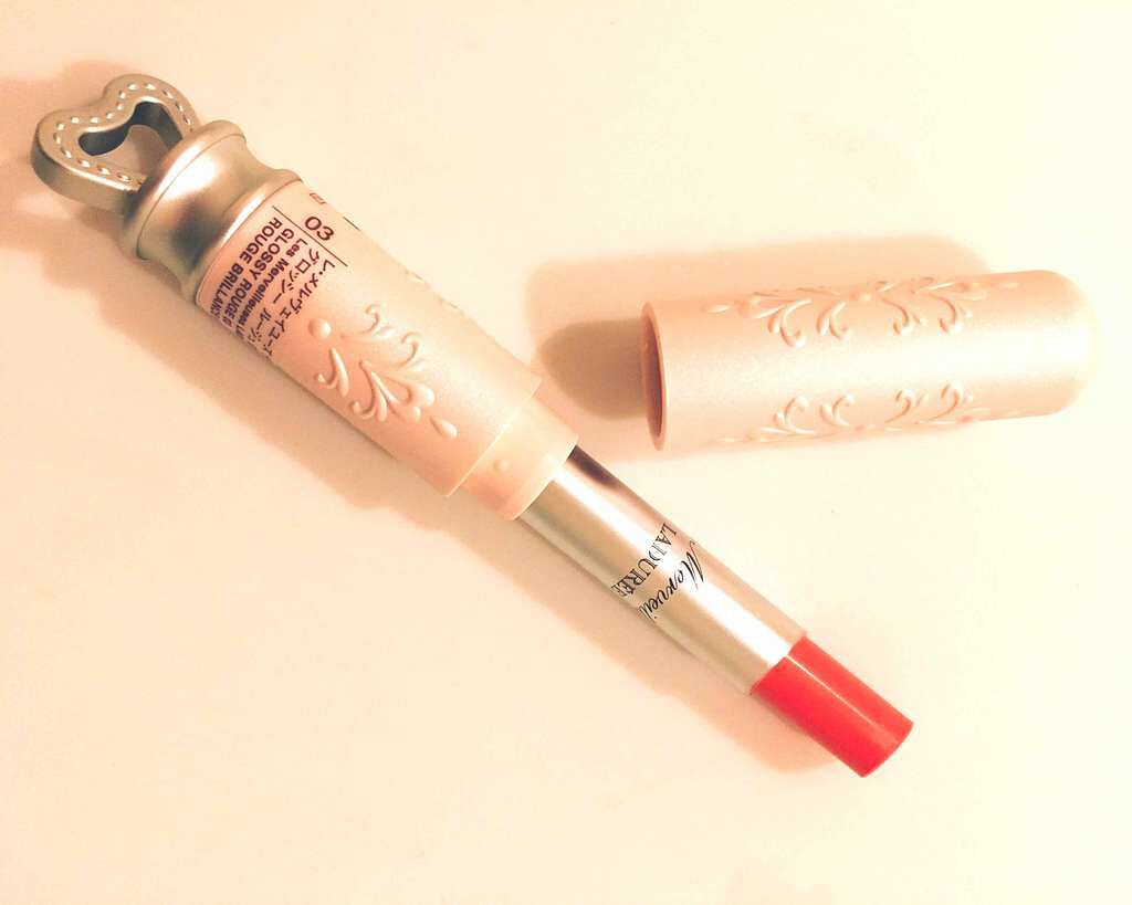 グロッシー ルージュ/レ・メルヴェイユーズ ラデュレ/口紅を使ったクチコミ（2枚目）