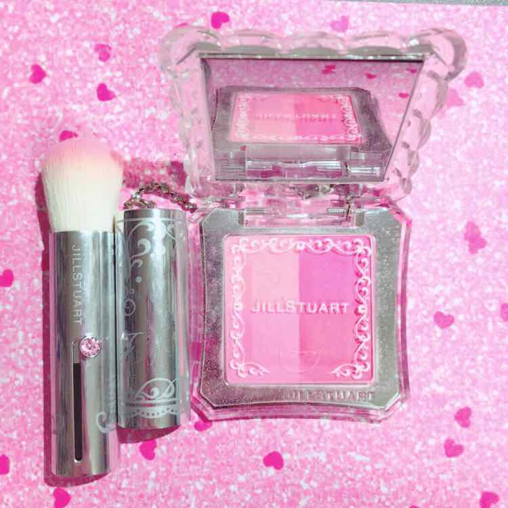 ミックスブラッシュ コンパクト N/JILL STUART/パウダーチークを使ったクチコミ(2枚目)