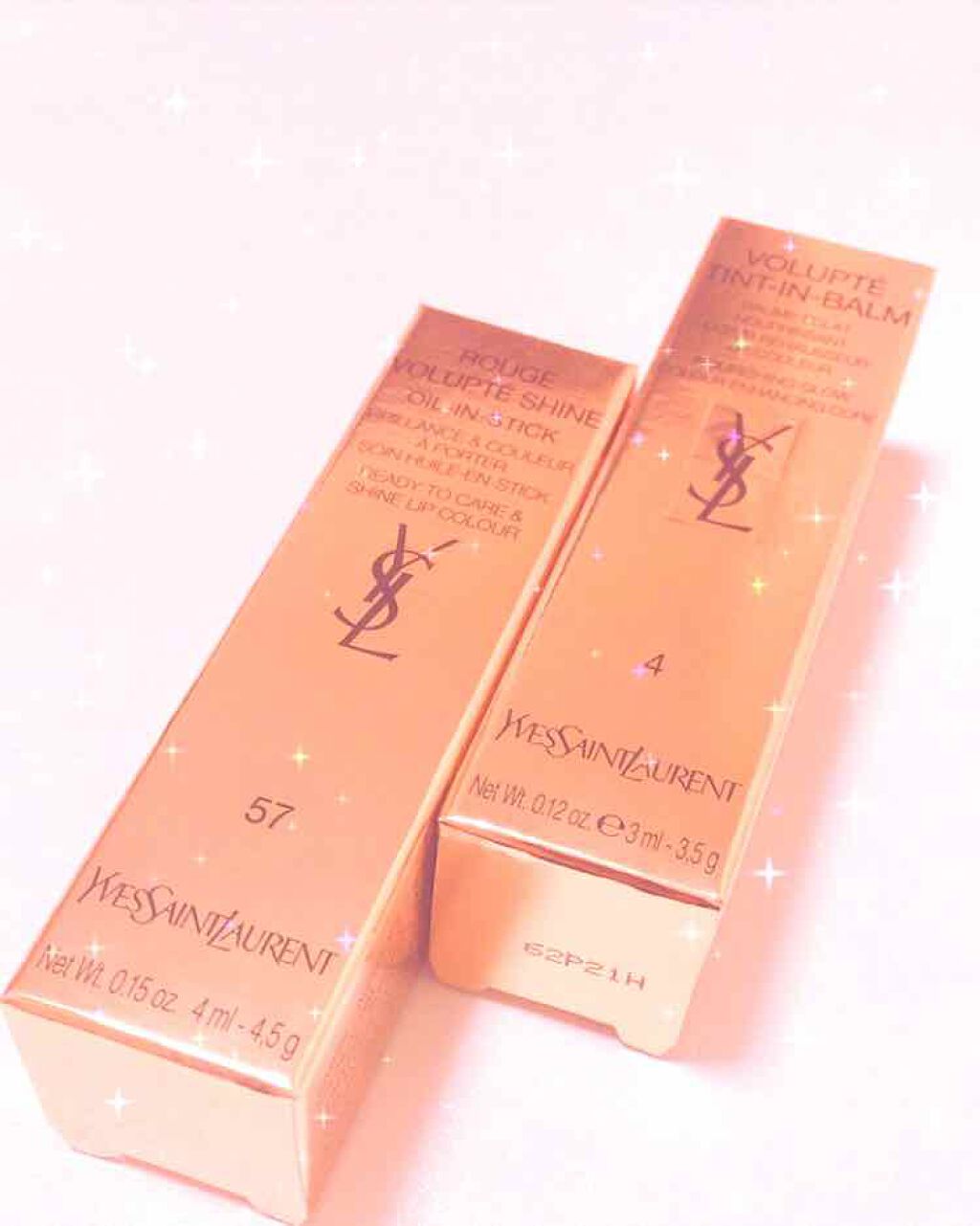 ルージュ ヴォリュプテ シャイン/YVES SAINT LAURENT BEAUTE/口紅を使ったクチコミ(1枚目)