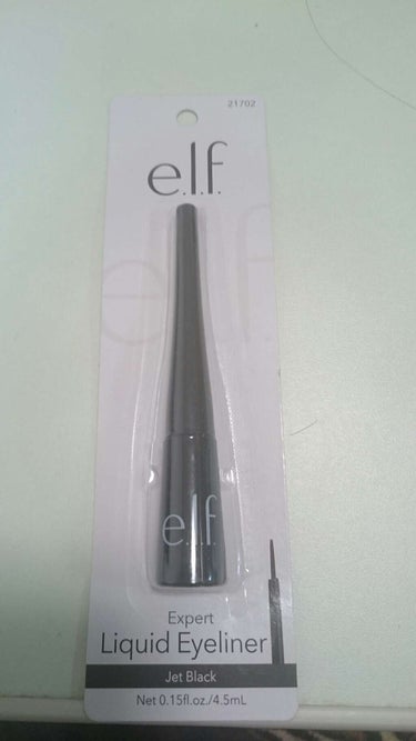 e.l.f. Cosmetics インテンス インク アイライナーのクチコミ「ハワイのドラッグストアで購入しました＼(^^)／

量...4.5ml
色...BLACK
値.....」（1枚目）