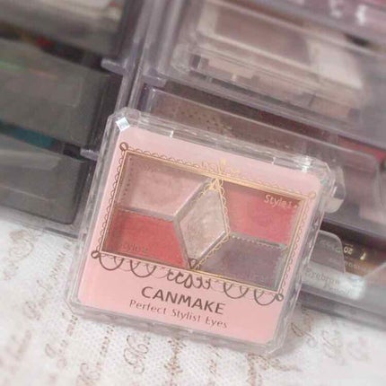 【旧品】パーフェクトスタイリストアイズ/キャンメイク/アイシャドウパレットを使ったクチコミ(1枚目)