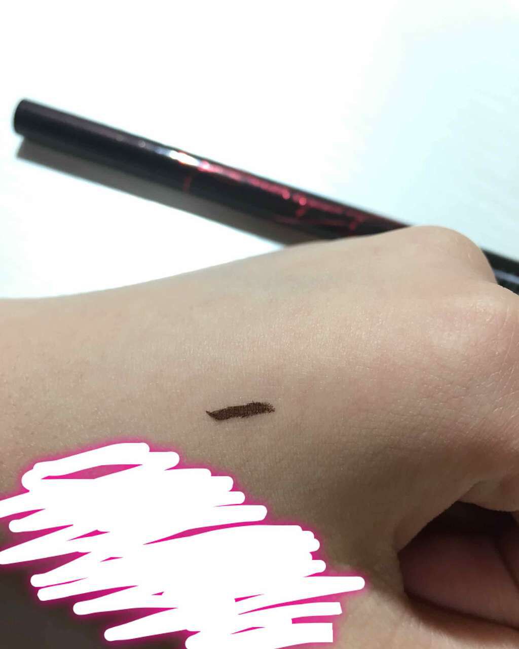 スムースリキッドアイライナー スーパーキープ/ヒロインメイク/リキッドアイライナーを使ったクチコミ(2枚目)