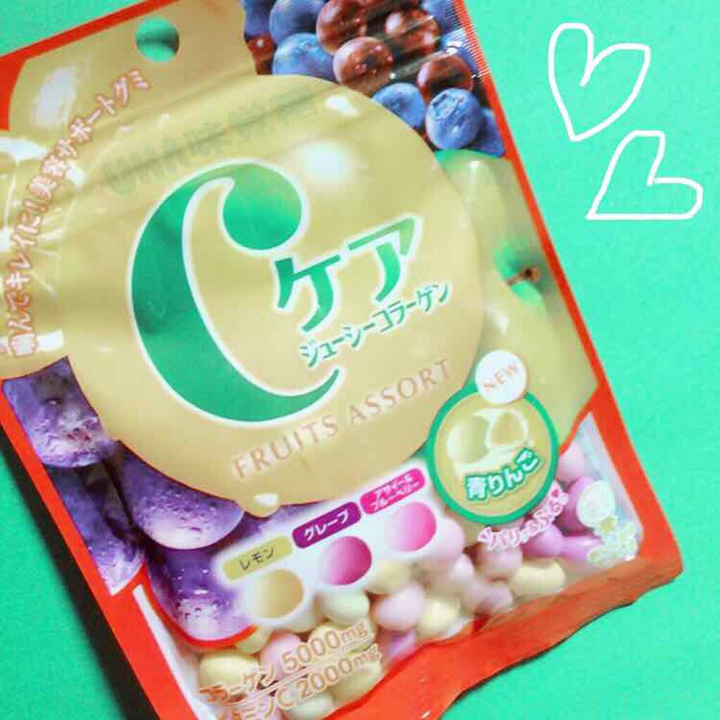 Cケアジューシーコラーゲン/UHA味覚糖/食品を使ったクチコミ(1枚目)