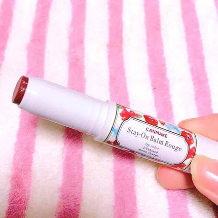ステイオンバームルージュ/キャンメイク/口紅を使ったクチコミ(2枚目)