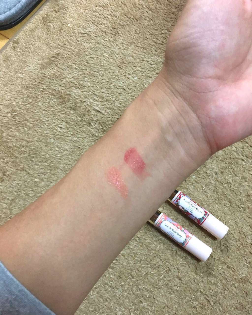 ステイオンバームルージュ/キャンメイク/口紅を使ったクチコミ（3枚目）