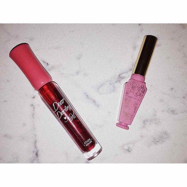 ✔️CANMAKE - Lip Tint Siroop (01)
     ETUDE HOUSE
     - Dear Darling Water Gel Tint (OR203)

以前にレビュー