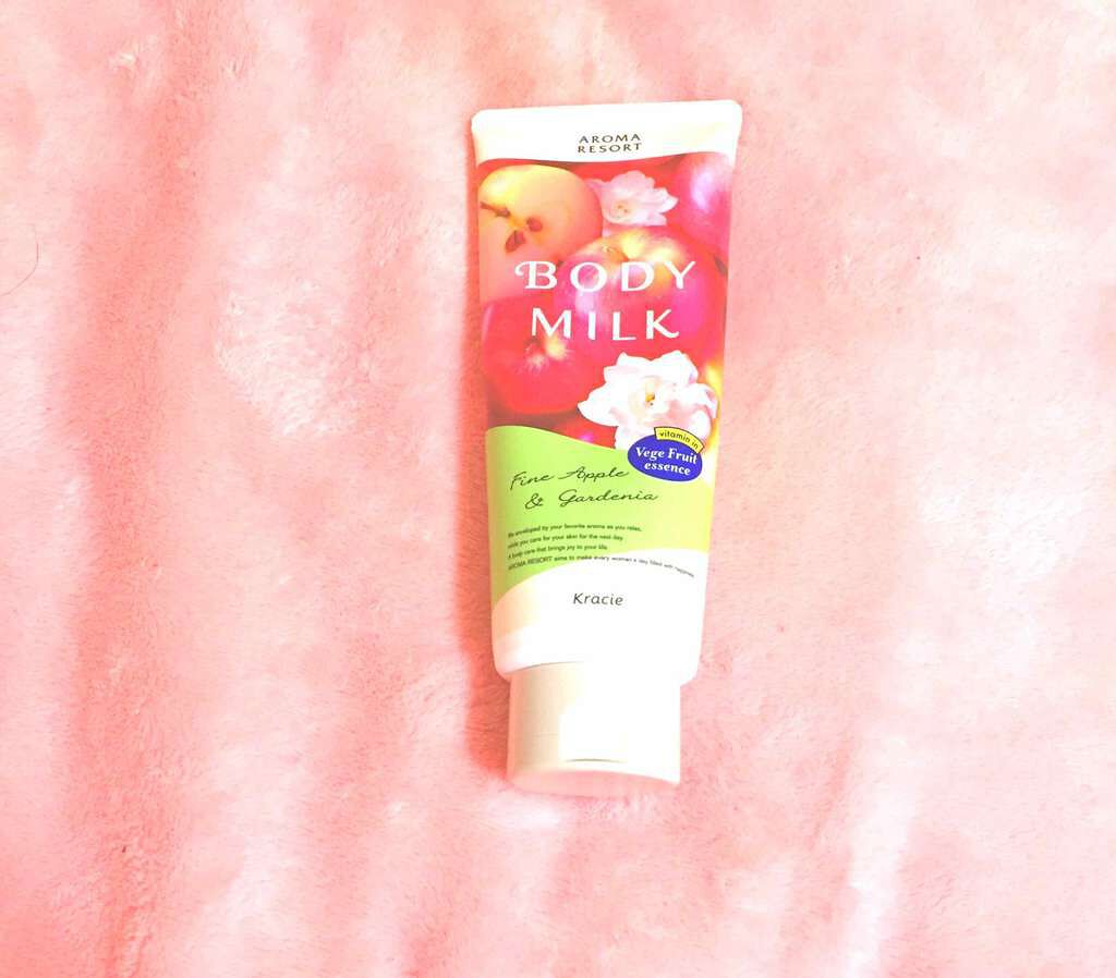 ボディミルク ファインアップル&ガーデニアの香り/アロマリゾート/ボディミルクを使ったクチコミ(1枚目)