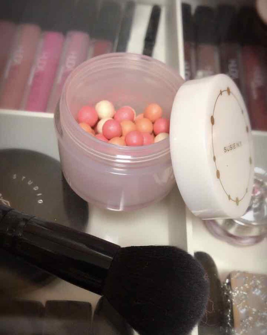 スージー ミックスカラーブラッシュ/SUSIE N.Y./パウダーチークを使ったクチコミ（1枚目）