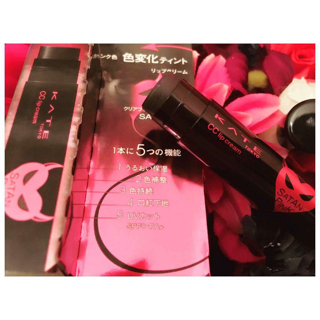 CCリップクリームN/KATE/リップケアを使ったクチコミ(1枚目)