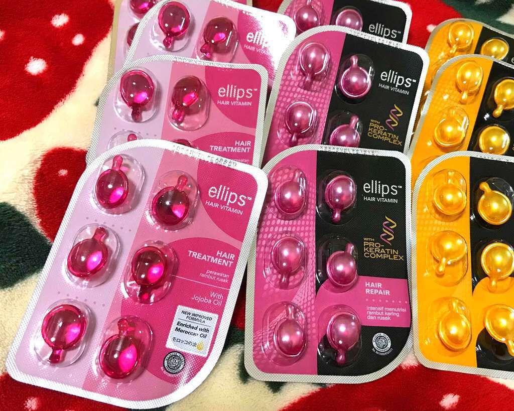 ヘアーオイル【トリートメント】/ellips/ヘアオイルを使ったクチコミ(1枚目)