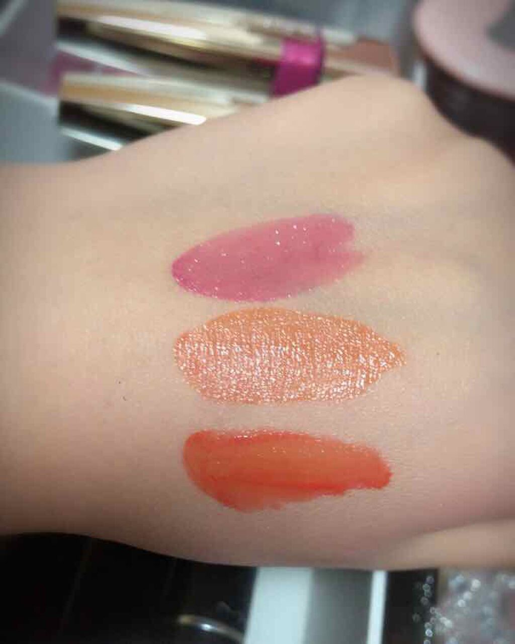 シャインカレス/ロレアル パリ/口紅を使ったクチコミ(2枚目)