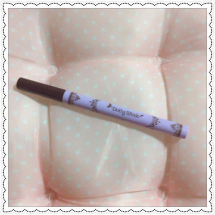 リキッドアイライナーⅢ/ドーリーウインク/リキッドアイライナーを使ったクチコミ(1枚目)