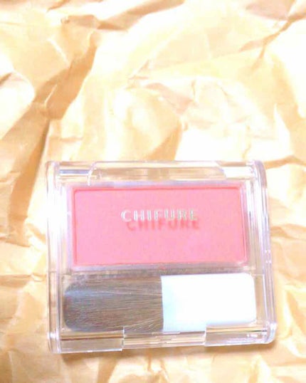 チーク カラー(ブラシ付)/ちふれ/パウダーチークを使ったクチコミ(1枚目)