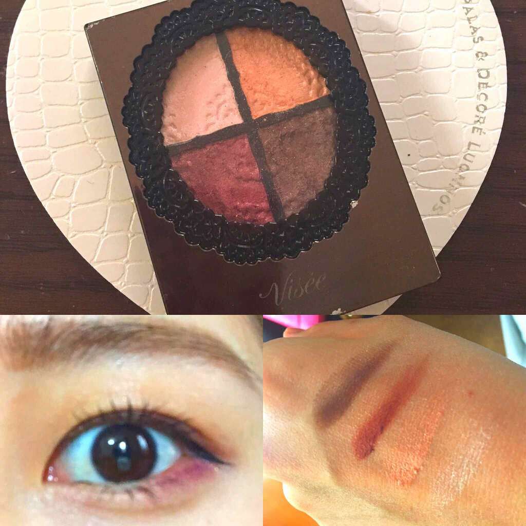 グロッシーリッチ アイズ/Visée/アイシャドウパレットを使ったクチコミ(1枚目)
