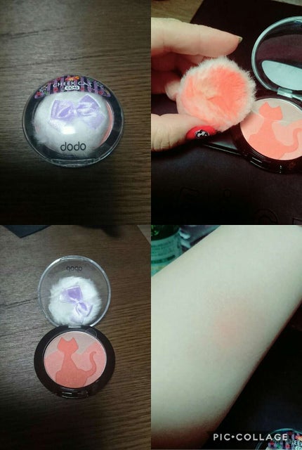 チークキャット/ドド/パウダーチークを使ったクチコミ(1枚目)