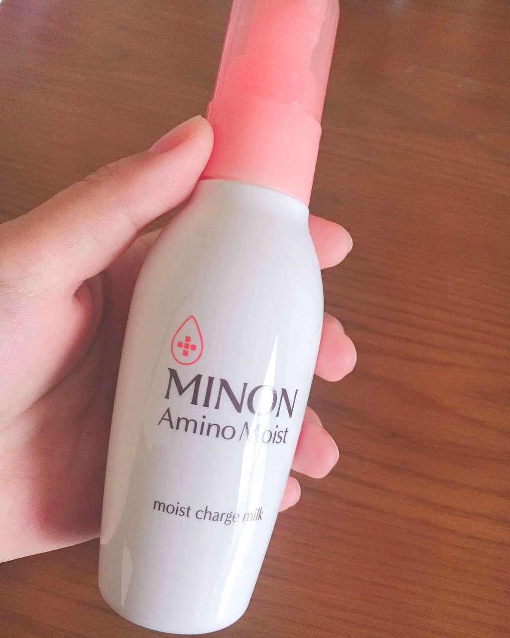 アミノモイスト モイストチャージ ミルク(旧)/ミノン/乳液を使ったクチコミ(1枚目)