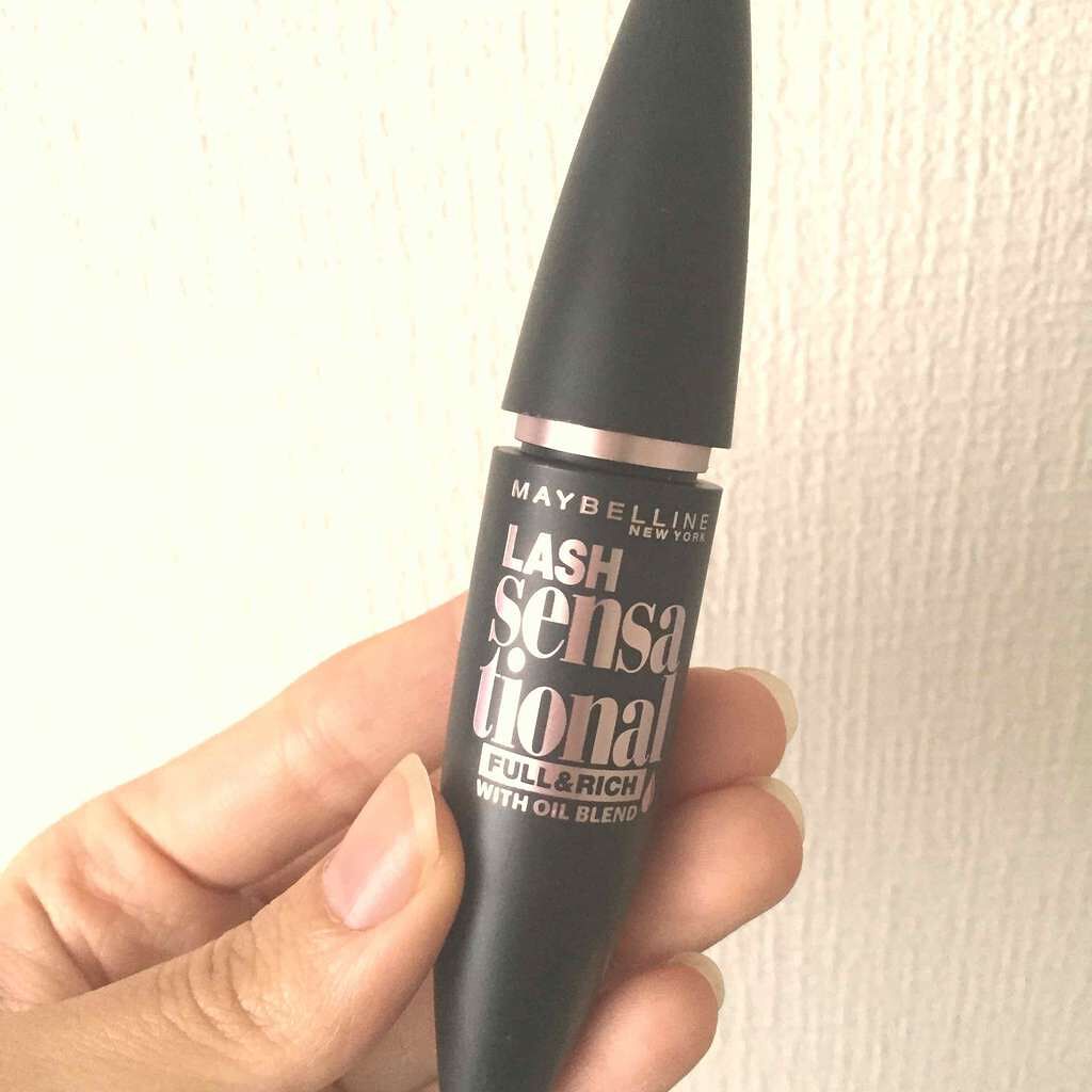 ラッシュセンセーショナル フル＆リッチ/MAYBELLINE NEW YORK/マスカラを使ったクチコミ（1枚目）