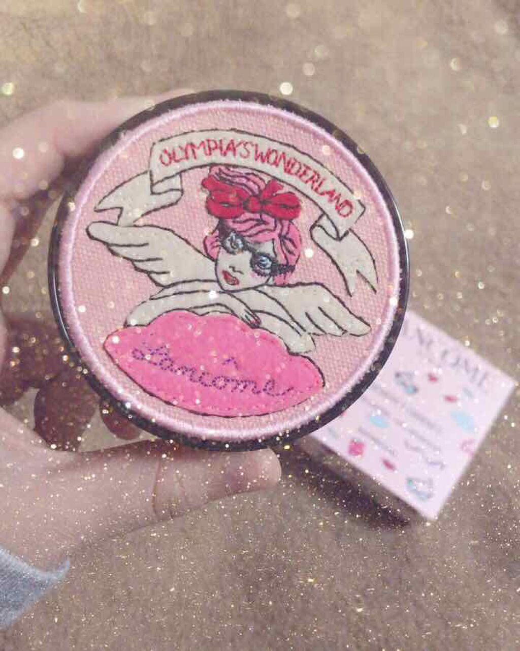 クッションコンパクト ケース (オリンピア・ル・タン)/LANCOME/その他化粧小物を使ったクチコミ（1枚目）