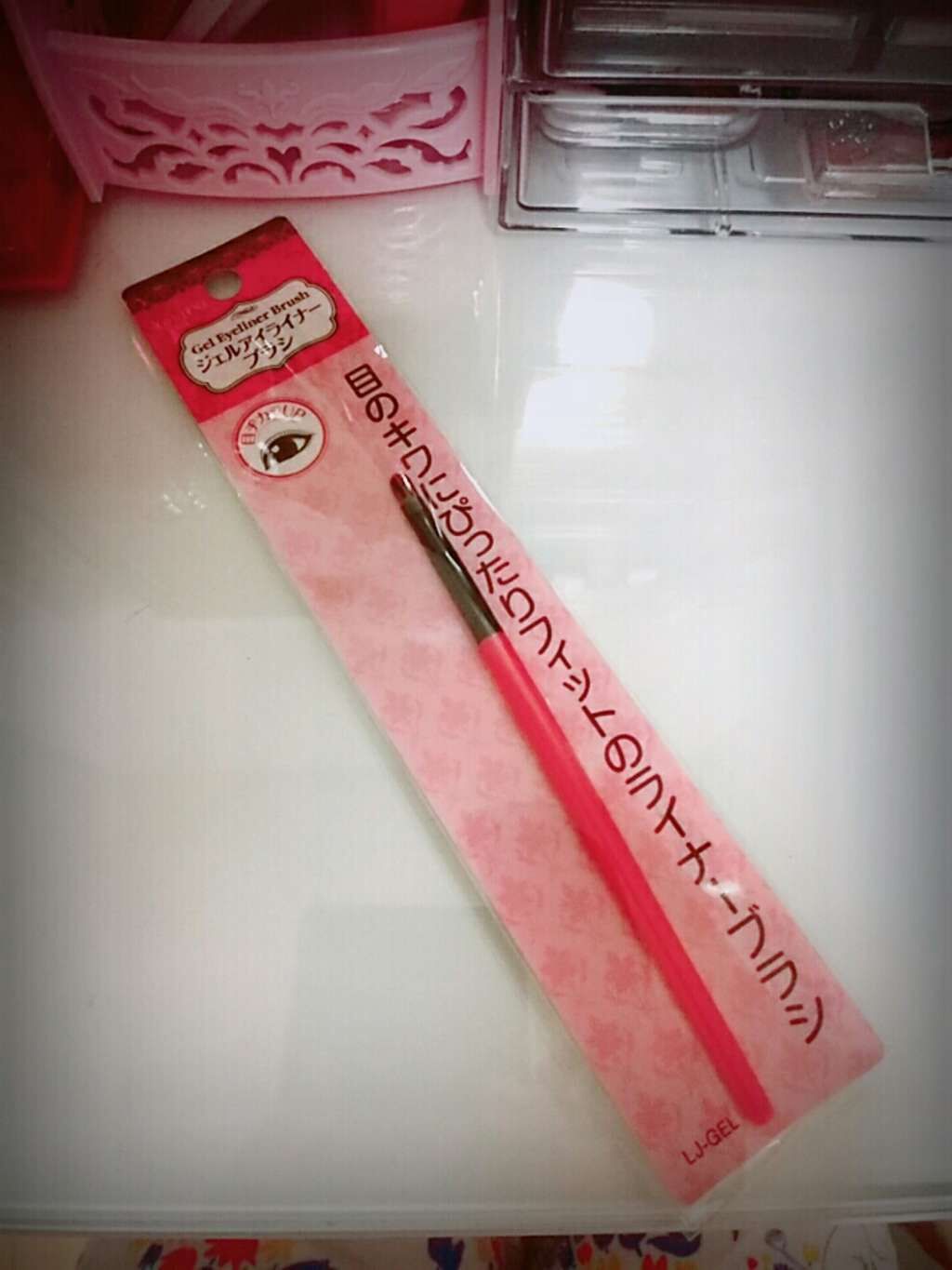 ジェルアイライナーブラシ セリア