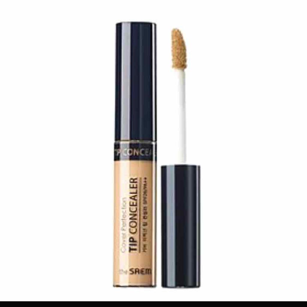 カバーパーフェクション チップコンシーラー/the SAEM/リキッドコンシーラーを使ったクチコミ(1枚目)