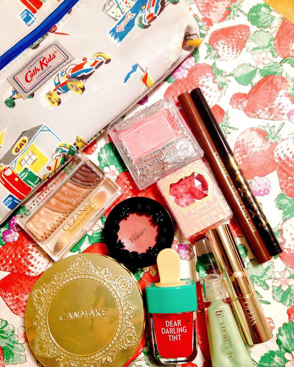 リップ＆チーク ジェル/キャンメイク/ジェル・クリームチークを使ったクチコミ（1枚目）