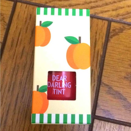 ディアダーリン ウォータージェルティント (アイスティント)/ETUDE/口紅を使ったクチコミ(1枚目)