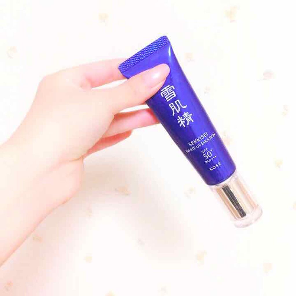 ホワイト UV エマルジョン/雪肌精/日焼け止めミルクを使ったクチコミ(1枚目)