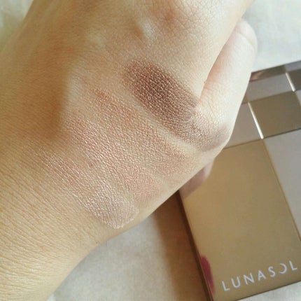 スキンモデリングアイズ/LUNASOL/アイシャドウパレットを使ったクチコミ(4枚目)