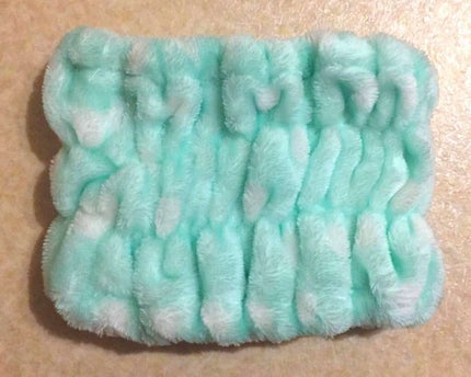 ふわふわヘアターバン/DAISO/ヘアアクセサリーを使ったクチコミ(1枚目)