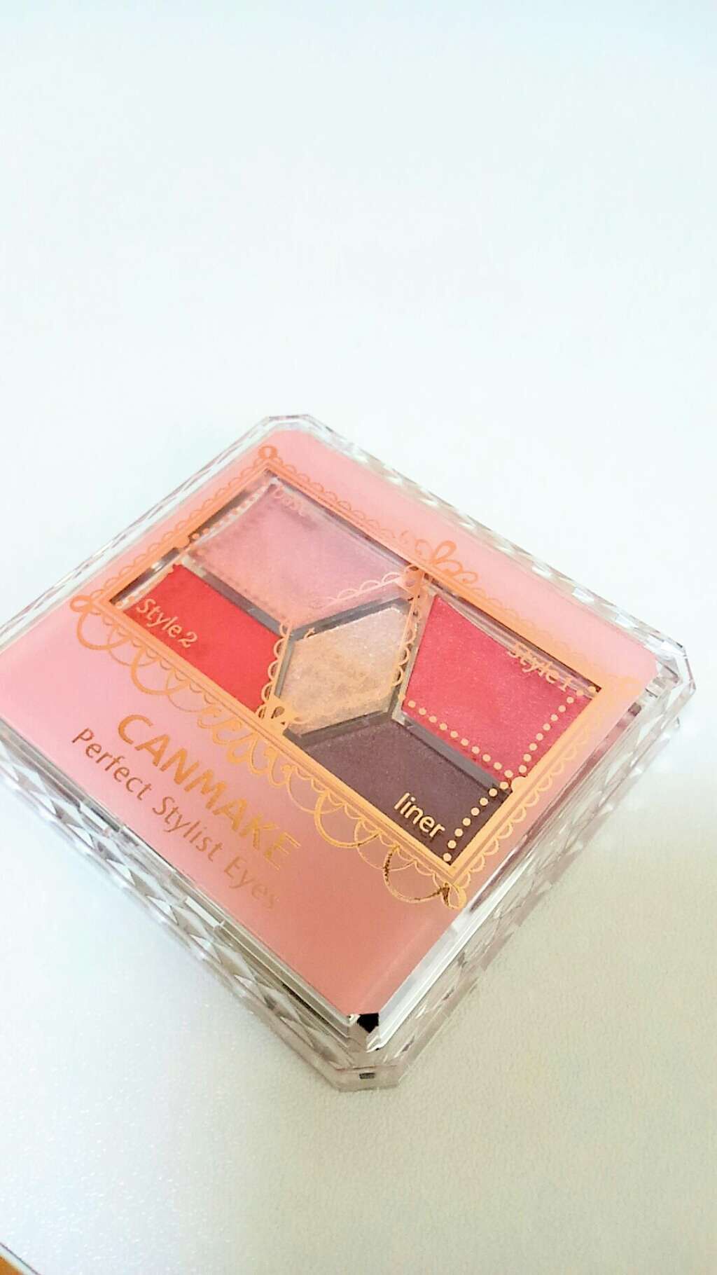 【旧品】パーフェクトスタイリストアイズ/キャンメイク/アイシャドウパレットを使ったクチコミ(1枚目)