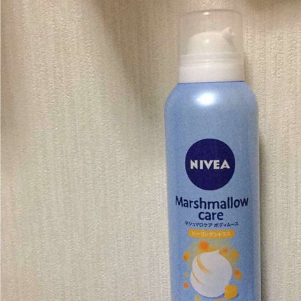 マシュマロケア ボディムース シルキーフラワー/ニベア/ボディローションを使ったクチコミ(1枚目)