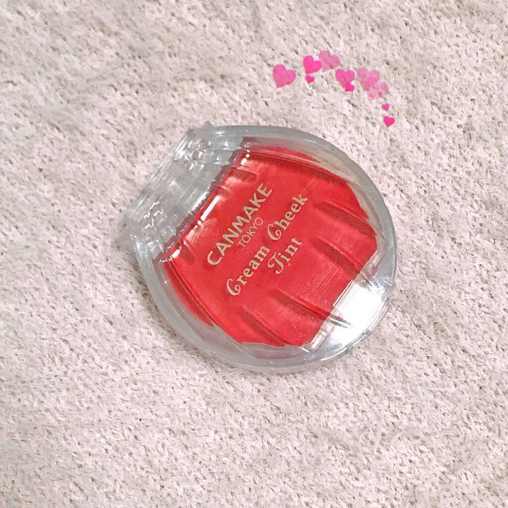 クリームチーク ティント/キャンメイク/ジェル・クリームチークを使ったクチコミ(1枚目)