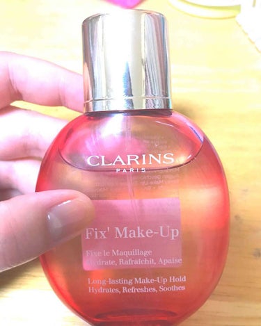 フィックス メイクアップ/CLARINS/ミスト状化粧水を使ったクチコミ（1枚目）