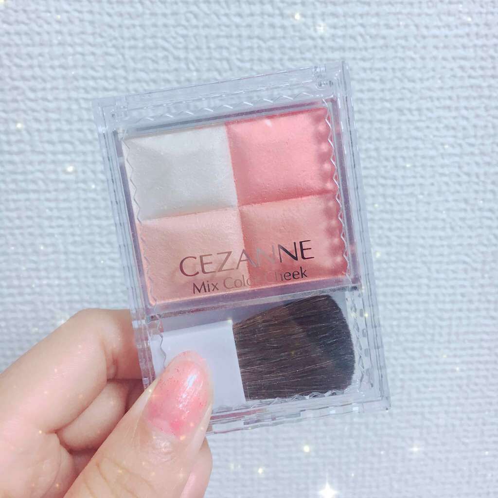 ミックスカラーチーク/CEZANNE/パウダーチークを使ったクチコミ(1枚目)
