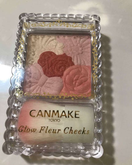 グロウフルールチークス/キャンメイク/パウダーチークを使ったクチコミ(1枚目)