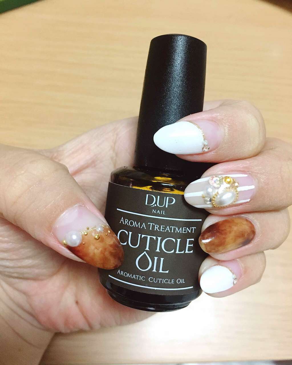 アロマキューティクルオイル/D-UP/ネイルオイル・トリートメントを使ったクチコミ（1枚目）
