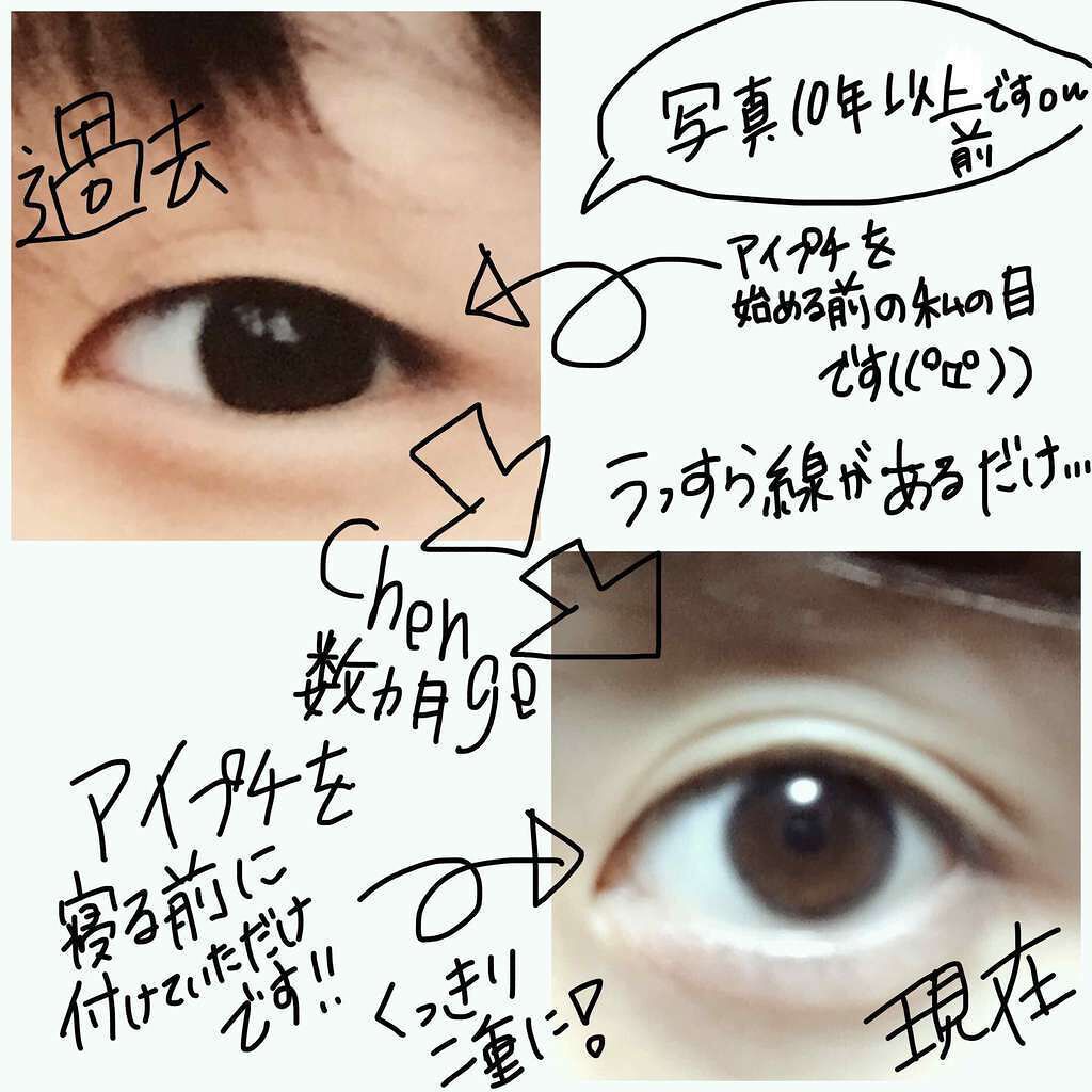 ミルキーダブラー/メザイク/二重まぶた用アイテムを使ったクチコミ(1枚目)