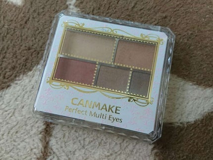 パーフェクトマルチアイズ/キャンメイク/アイシャドウパレットを使ったクチコミ(1枚目)