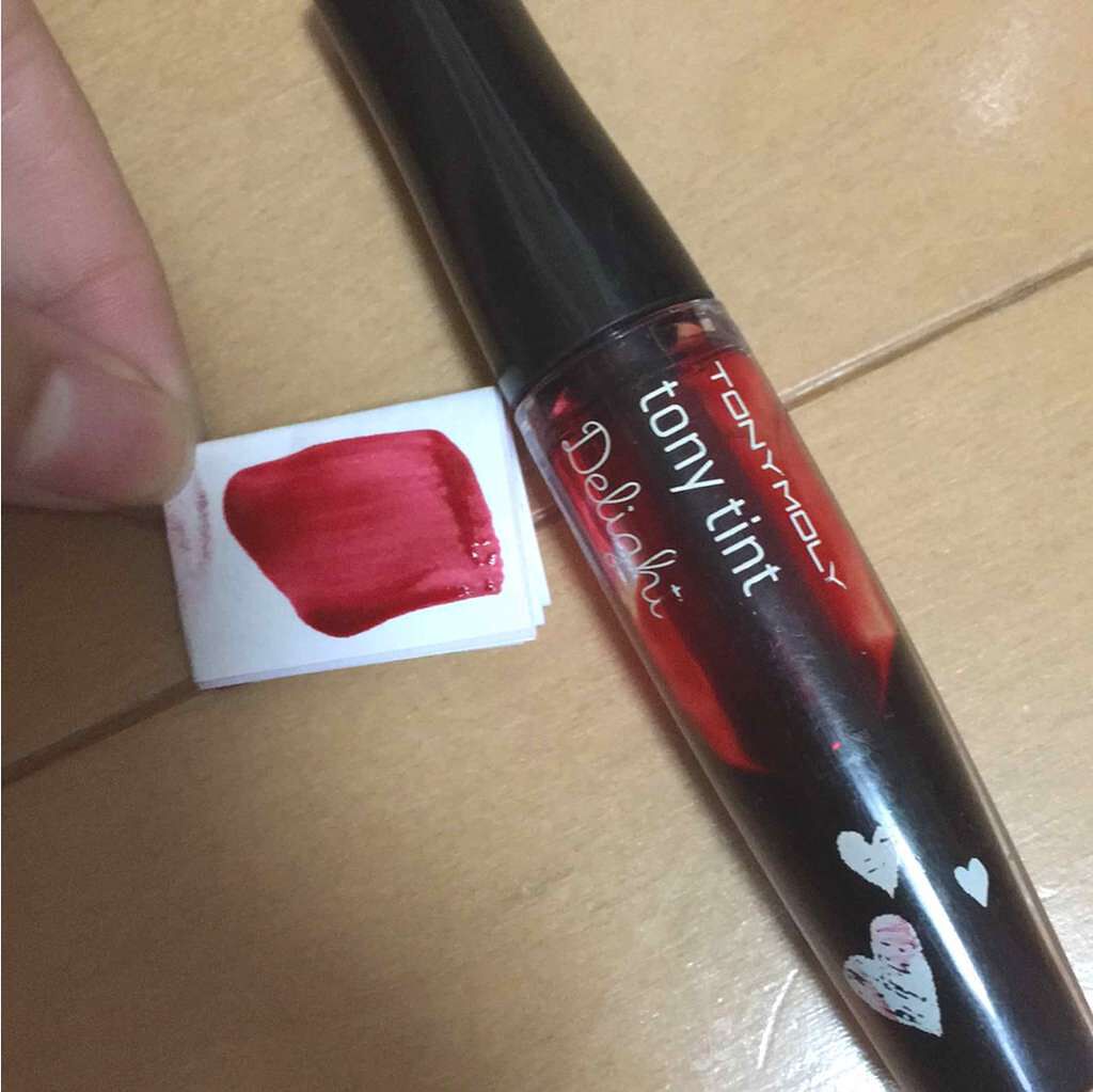 ディライト トニーティント/TONYMOLY/リップティントを使ったクチコミ(3枚目)