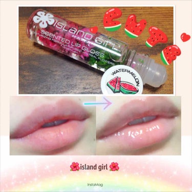 SCENTED LIP GLOSS/アイランドガール /リップグロスを使ったクチコミ（1枚目）