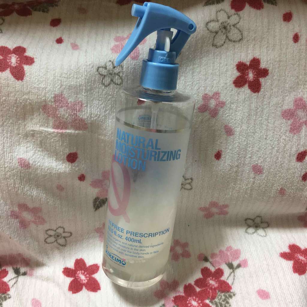 KIREIMOナチュラル ローション モイスチャー/全身脱毛サロンキレイモ/化粧水を使ったクチコミ(1枚目)