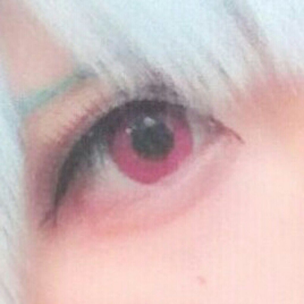 ネコ目アイライナーテープ/DAISO/二重まぶた用アイテムを使ったクチコミ（3枚目）