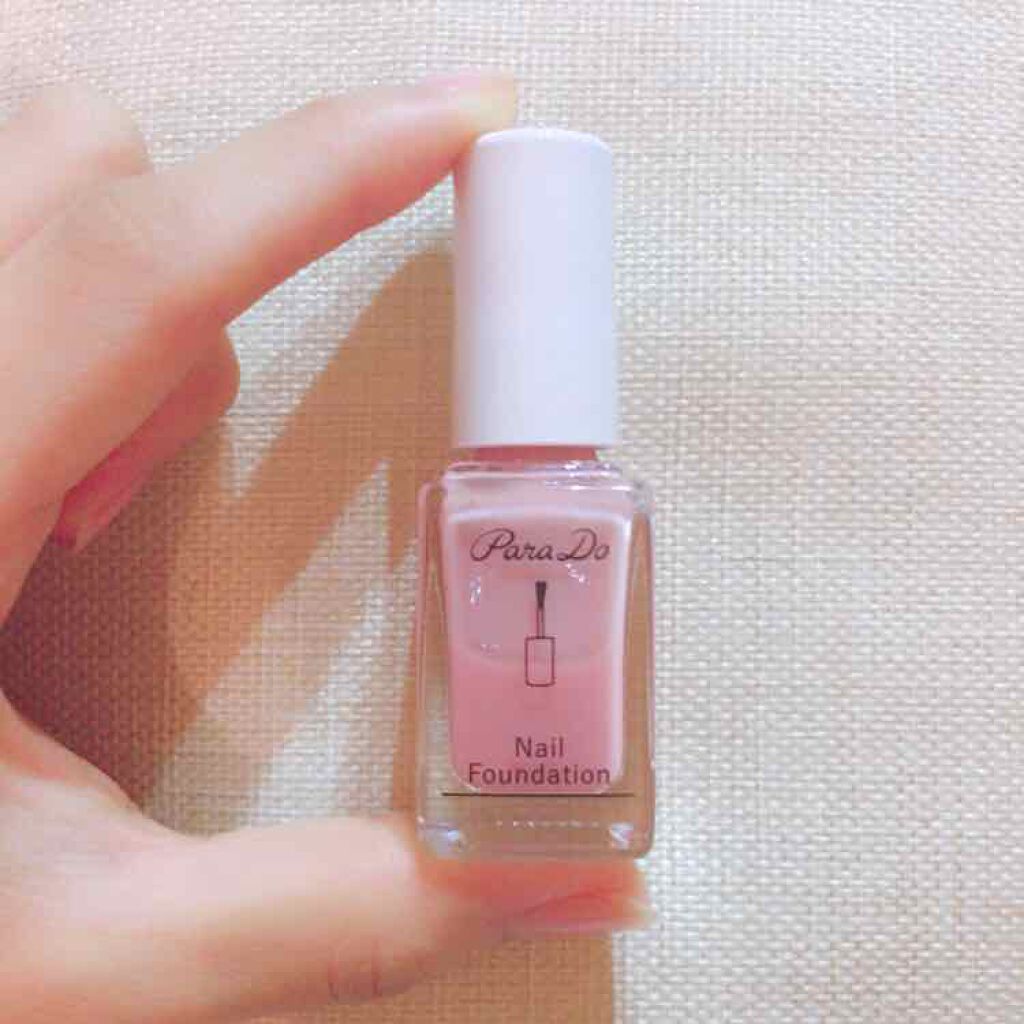 ネイルファンデーション/パラドゥ/マニキュアを使ったクチコミ（1枚目）