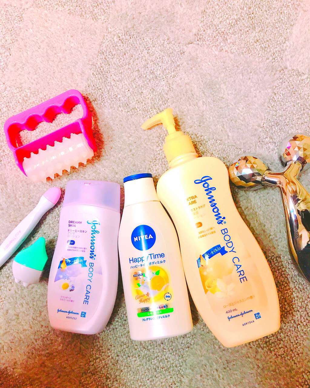 ハッピータイムボディミルク シトラスハッピー/ニベア/ボディミルクを使ったクチコミ(1枚目)