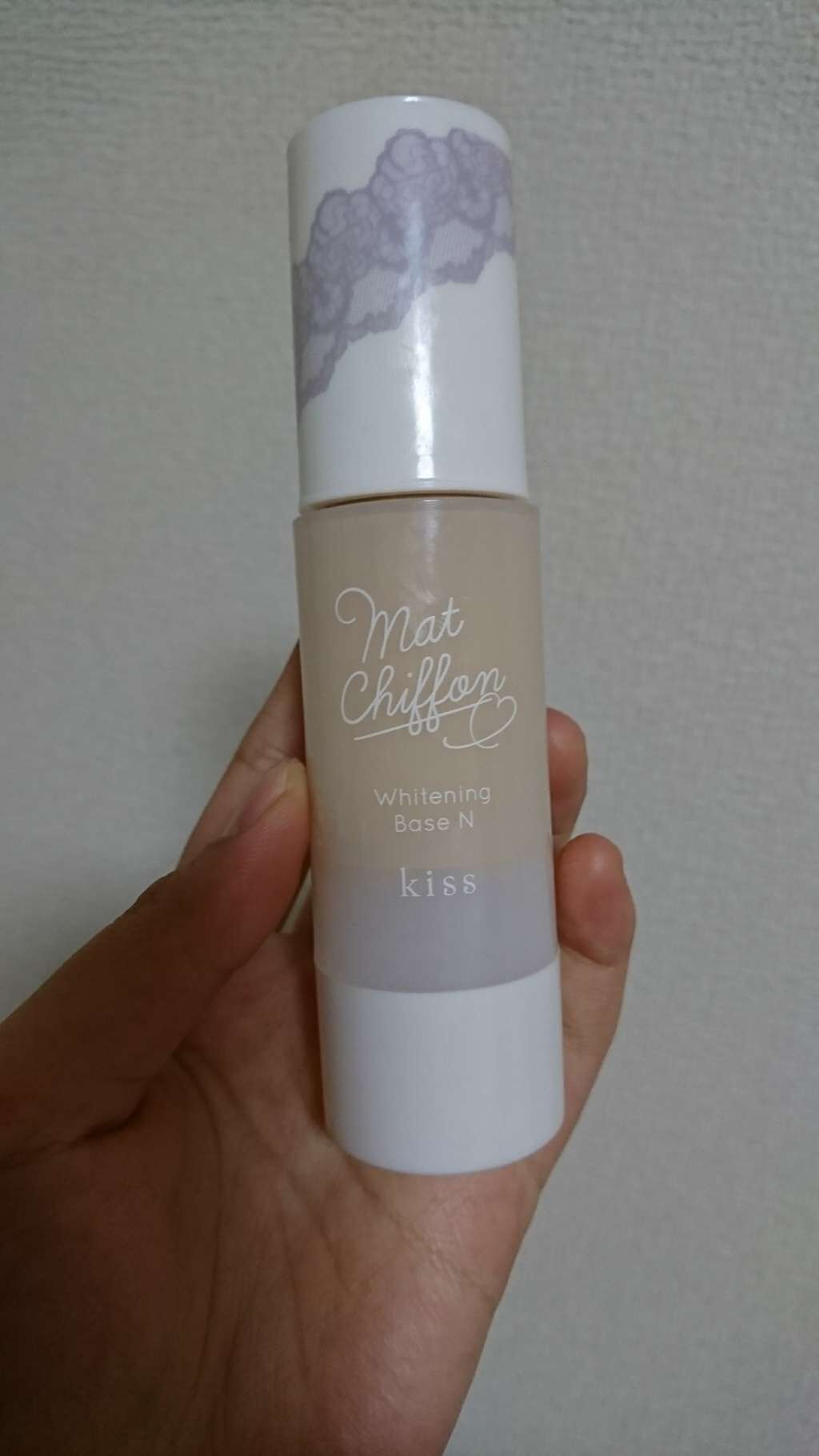 マットシフォン UVホワイトニングベースN/KiSS/化粧下地を使ったクチコミ(1枚目)