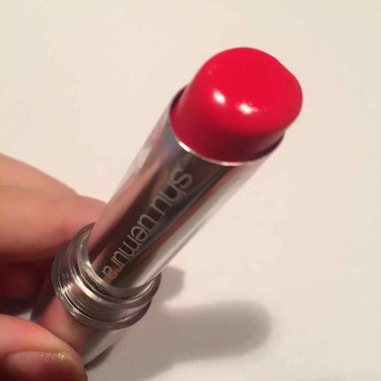 ルージュ アンリミテッド シアーシャイン/shu uemura/口紅を使ったクチコミ(2枚目)
